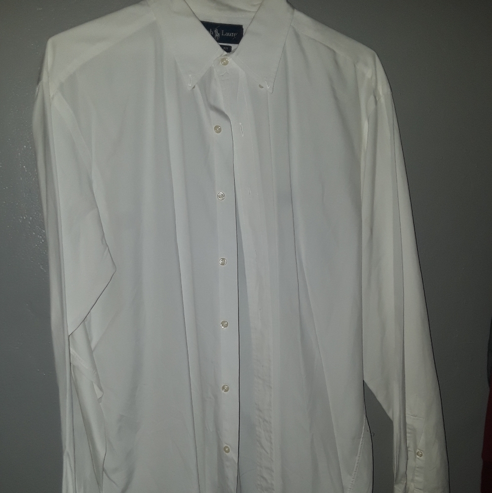 Ralph Lauren White Longsleeve Button Down